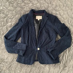 Banana Republic Eyelet Blazer, Size 4